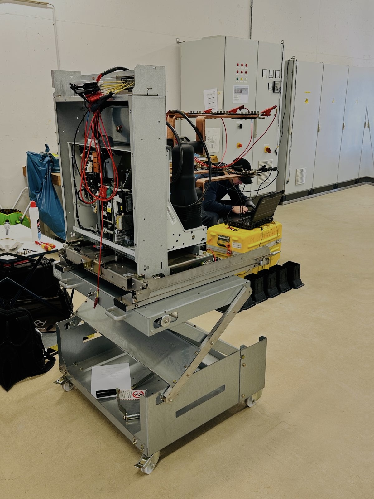Prüfung und Diagnostik an großen Motoren